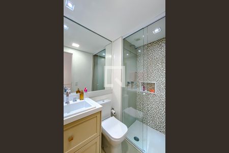 Apartamento à venda com 107m², 3 quartos e 2 vagasBanheiro da Suíte 1