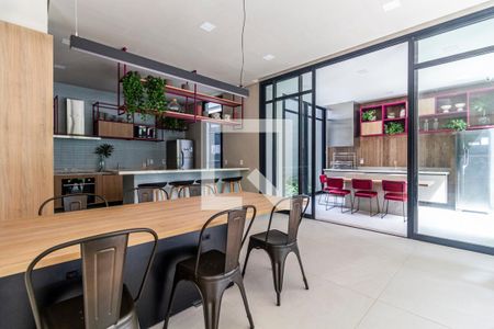 Studio à venda com 24m², 1 quarto e sem vaga Studio à venda com 24m², 1 quarto e sem vagaÁrea comum - Espaço Gourmet