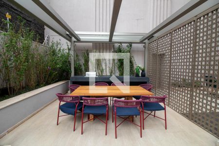 Studio para alugar com 28m², 1 quarto e sem vagaÁrea comum - Churrasqueira