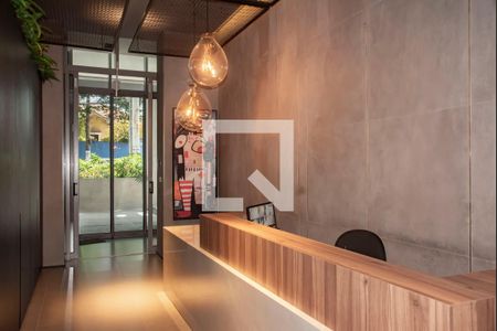 Studio à venda com 27m², 1 quarto e 1 vagaRecepção