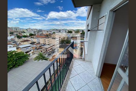 Varanda da Sala de apartamento à venda com 2 quartos, 66m² em Cachambi, Rio de Janeiro
