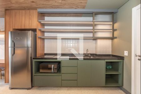 Studio para alugar com 31m², 1 quarto e sem vaga Studio para alugar com 31m², 1 quarto e sem vagaCozinha