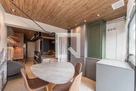 Studio para alugar com 31m², 1 quarto e sem vaga Studio para alugar com 31m², 1 quarto e sem vagaVaranda