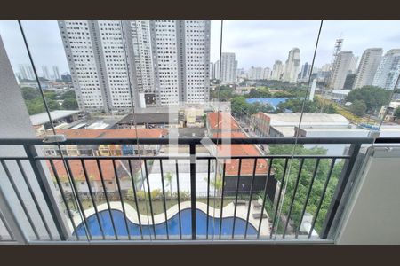 Vista Sala/Cozinha de apartamento para alugar com 3 quartos, 74m² em Barra Funda, São Paulo