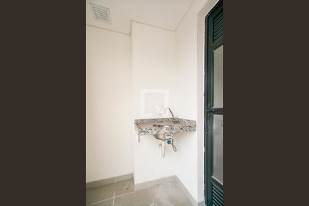 Varanda Sala e cozinha de apartamento à venda com 1 quarto, 39m² em Vila Esperança, São Paulo