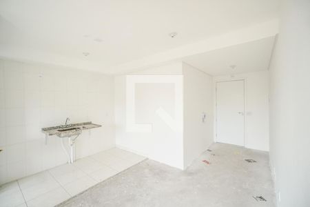 Sala e cozinha de apartamento à venda com 1 quarto, 39m² em Vila Esperança, São Paulo