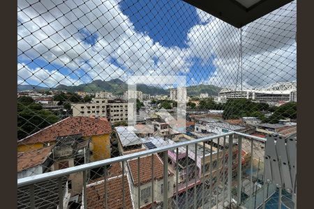 Varanda da sala de apartamento à venda com 2 quartos, 62m² em Todos Os Santos, Rio de Janeiro