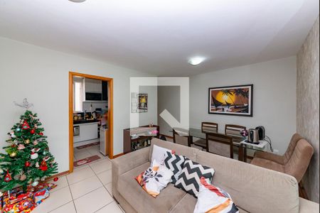 Sala de apartamento para alugar com 3 quartos, 83m² em Buritis, Belo Horizonte