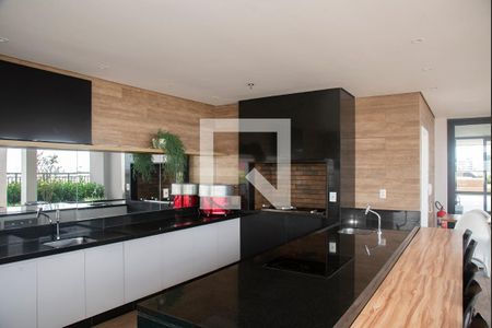 Apartamento para alugar com 38m², 1 quarto e 1 vaga Apartamento para alugar com 38m², 1 quarto e 1 vagaÁrea comum - Churrasqueira