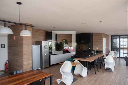 Apartamento para alugar com 38m², 1 quarto e 1 vaga Apartamento para alugar com 38m², 1 quarto e 1 vagaÁrea comum - Churrasqueira