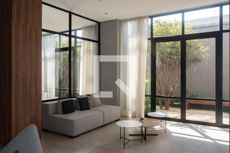 Apartamento para alugar com 38m², 1 quarto e 1 vaga Apartamento para alugar com 38m², 1 quarto e 1 vagaÁrea comum - Coworking