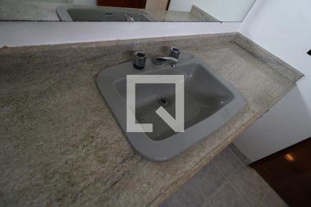 Apartamento para alugar com 260m², 4 quartos e 4 vagasBanheiro da Suíte 1 - Pia