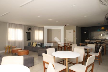 Apartamento para alugar com 42m², 2 quartos e sem vagaÁrea comum - Salão de festas