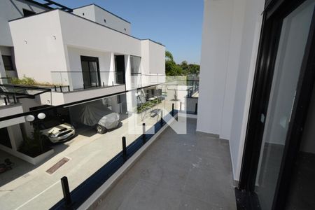Casa de condomínio à venda com 350m², 4 quartos e 4 vagasVaranda da suíte 1