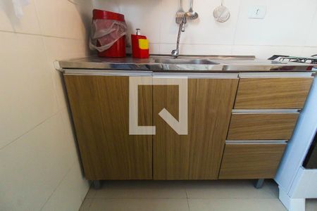 Apartamento à venda com 49m², 1 quarto e sem vagaCozinha e Área de Serviço