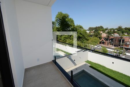 Casa de condomínio à venda com 350m², 4 quartos e 4 vagasVaranda da Suíte 3