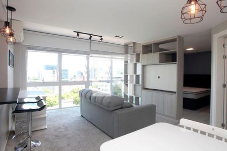 Studio - Sala de kitnet/studio à venda com 1 quarto, 48m² em Mont’Serrat, Porto Alegre