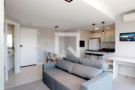 Studio - Sala de kitnet/studio à venda com 1 quarto, 48m² em Mont’Serrat, Porto Alegre