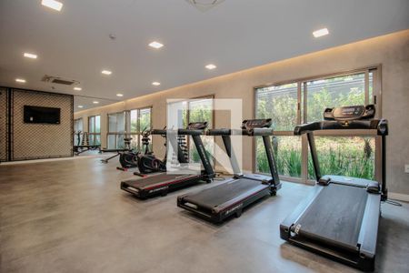 Studio para alugar com 28m², 1 quarto e sem vagaAcademia