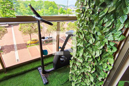 sala - varanda de apartamento para alugar com 2 quartos, 69m² em Jacarepaguá, Rio de Janeiro