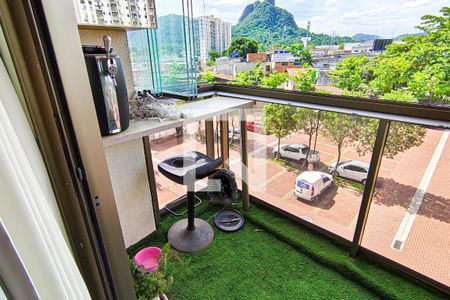 sala - varanda de apartamento para alugar com 2 quartos, 69m² em Jacarepaguá, Rio de Janeiro
