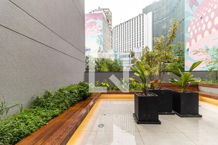 Studio à venda com 22m², 1 quarto e sem vagaÁrea Externa