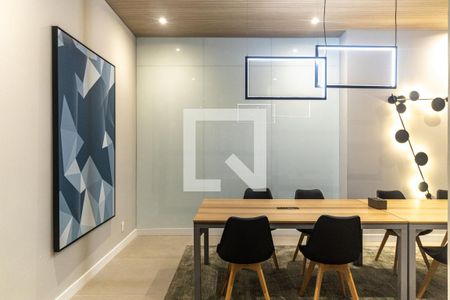 Studio à venda com 22m², 1 quarto e sem vaga Studio à venda com 22m², 1 quarto e sem vagaEspaço de Reunião