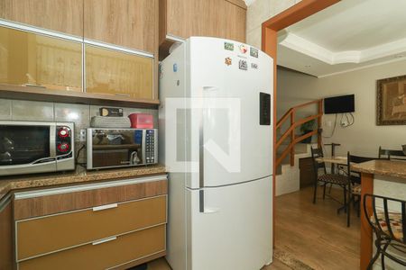 Cozinha de casa à venda com 3 quartos, 175m² em Parque Santa Fé, Porto Alegre
