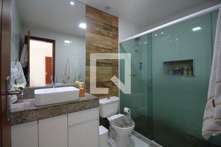 Apartamento à venda com 142m², 4 quartos e 2 vagasQuarto 4 - Banheiro da Suíte