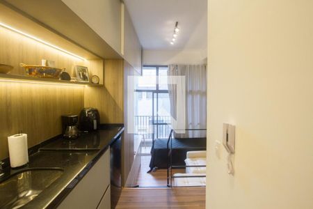 Studio à venda com 22m², 1 quarto e sem vagaCozinha