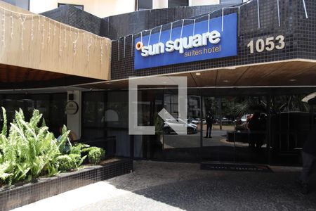 Studio para alugar com 27m², 1 quarto e 1 vagaFachada