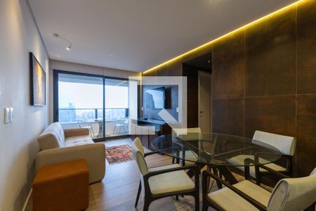 Sala de apartamento para alugar com 2 quartos, 76m² em Vila da Serra, Belo Horizonte