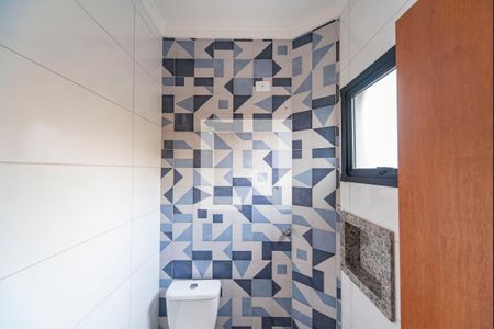 Casa de condomínio à venda com 89m², 2 quartos e 1 vagaBanheiro do Quarto 2