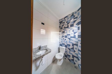 Casa de condomínio à venda com 89m², 2 quartos e 1 vagaBanheiro do Quarto 2