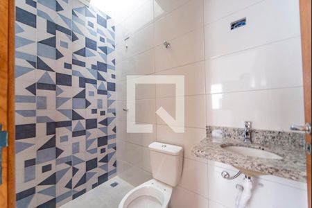 Casa de condomínio à venda com 89m², 2 quartos e 1 vagaBanheiro do Quarto 1