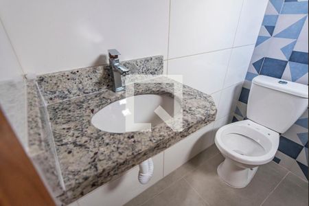 Casa de condomínio à venda com 89m², 2 quartos e 1 vagaBanheiro do Quarto 2