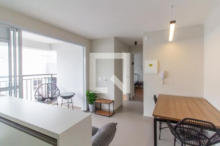 Sala de apartamento para alugar com 2 quartos, 42m² em Barra Funda, São Paulo