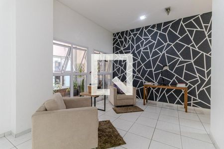 Studio à venda com 28m², 1 quarto e sem vaga Studio à venda com 28m², 1 quarto e sem vagaHall social