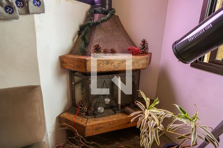 Apartamento à venda com 167m², 4 quartos e 3 vagas Apartamento à venda com 167m², 4 quartos e 3 vagasSala da Cobertura - Lareira