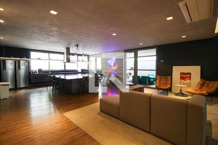 Studio para alugar com 19m², 1 quarto e sem vaga Studio para alugar com 19m², 1 quarto e sem vagaÁrea comum - Espaço Gourmet