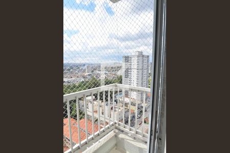 Varanda - Sala de apartamento à venda com 2 quartos, 54m² em Vila Príncipe de Gales, Santo André