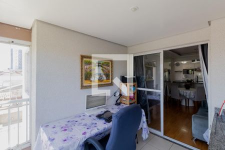 Varanda Sala de apartamento à venda com 2 quartos, 64m² em Parque Boturussu, São Paulo