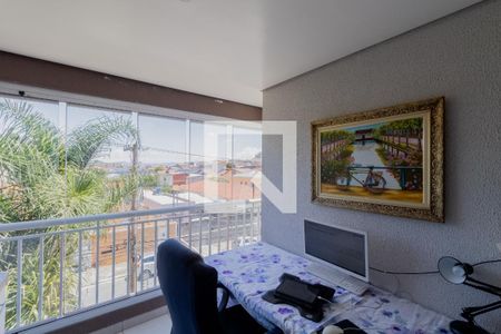 Varanda Sala de apartamento à venda com 2 quartos, 64m² em Parque Boturussu, São Paulo