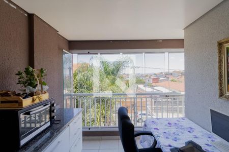 Varanda Sala de apartamento à venda com 2 quartos, 64m² em Parque Boturussu, São Paulo
