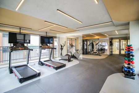 Studio para alugar com 23m², 1 quarto e sem vagaÁrea comum - Academia