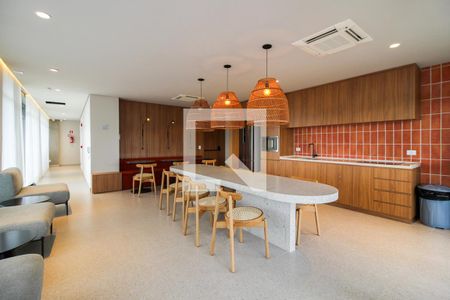 Studio para alugar com 23m², 1 quarto e sem vagaÁrea comum - Salão de festas