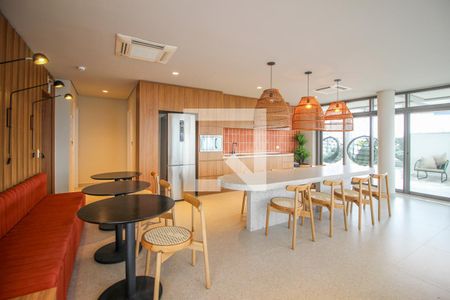 Studio para alugar com 23m², 1 quarto e sem vagaÁrea comum - Salão de festas