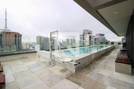 Studio para alugar com 23m², 1 quarto e sem vagaÁrea comum - Piscina
