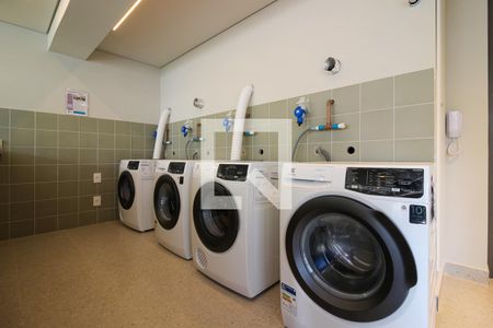 Studio para alugar com 23m², 1 quarto e sem vagaÁrea comum - Lavanderia e Salão de Jogos