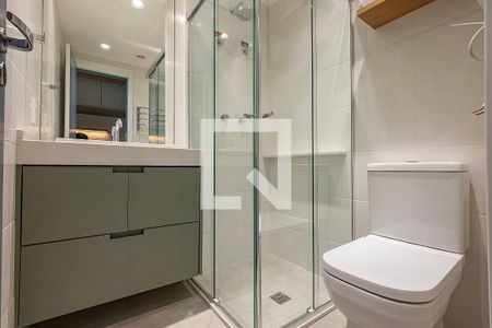 Studio à venda com 28m², 1 quarto e sem vaga Studio à venda com 28m², 1 quarto e sem vagaBanheiro